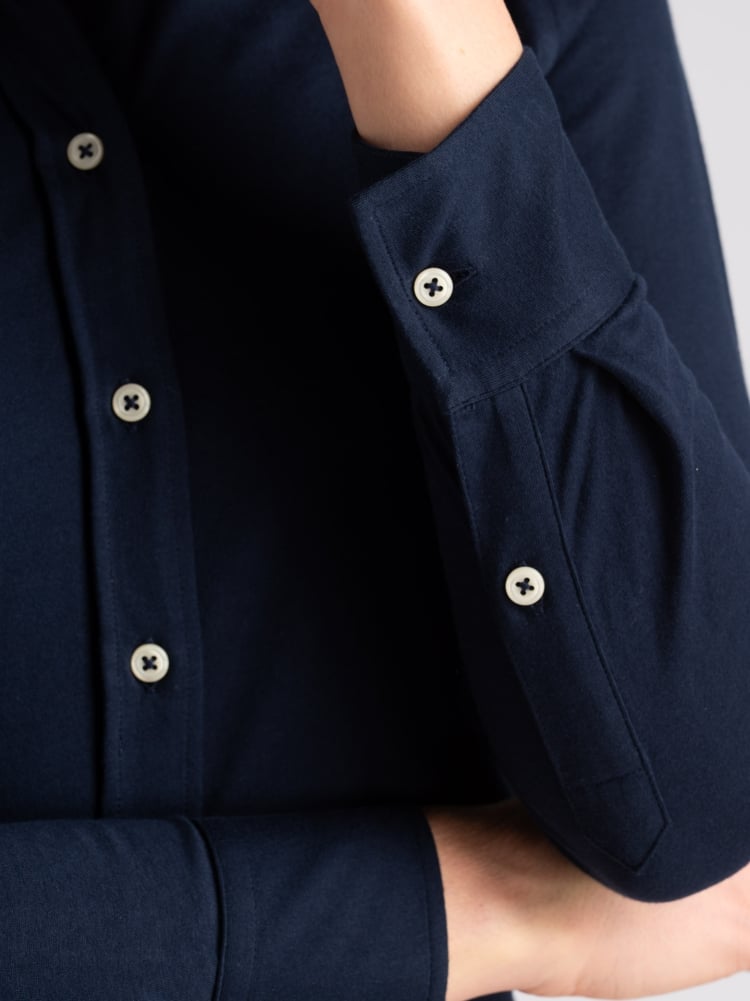 Camicia donna jersey stretch manica lunga Invidia 1973