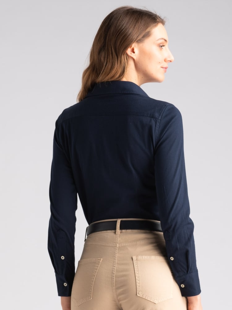 Camicia donna jersey stretch manica lunga Invidia 1973