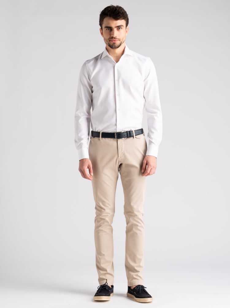 Camicia uomo armaturata con collo semi francese Invidia 1973