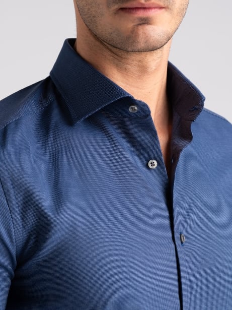 Camicia uomo armaturata con collo semi francese Invidia 1973 2
