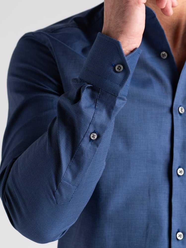 Camicia uomo armaturata con collo semi francese Invidia 1973
