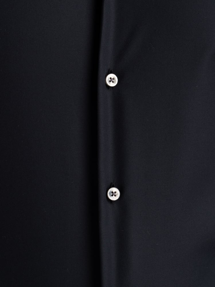 Camicia uomo No-Stiro tinta unita in cotone twill Invidia 1973