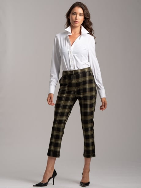 Camicia donna tinta unita in tessuto Tecno  Invidia 1973 2