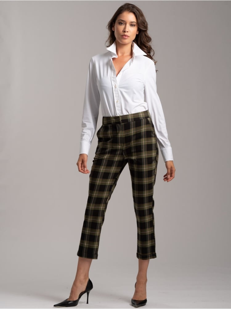 Camicia donna tinta unita in tessuto Tecno  Invidia 1973