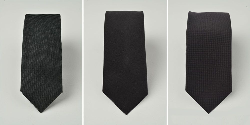 Casual Cravatta Smart Cravatta Skinny Grigio Scuro 